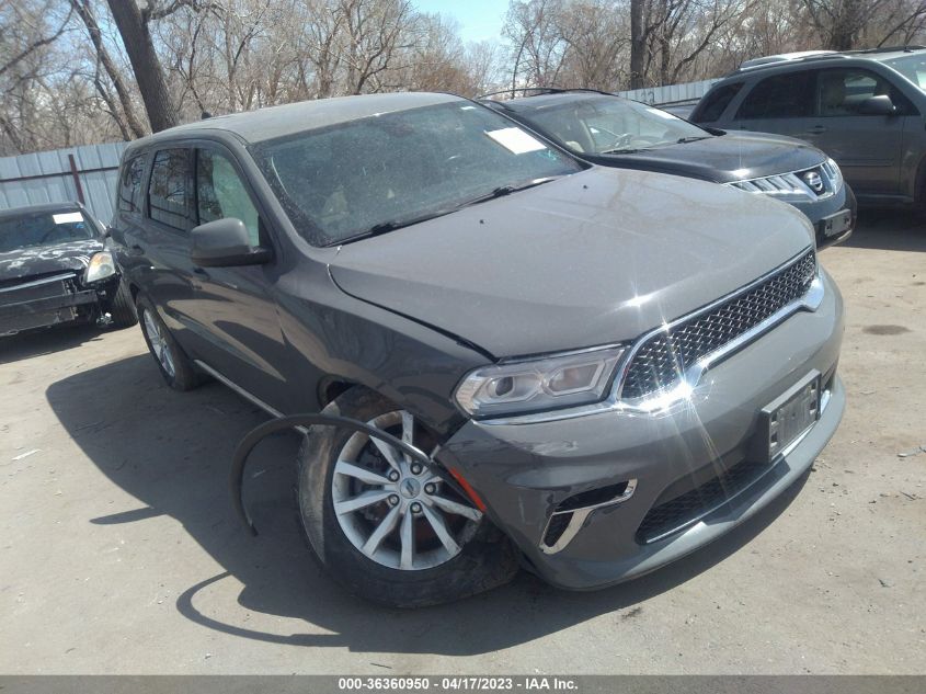 2021 DODGE DURANGO SXT - 1C4RDJAGXMC602261