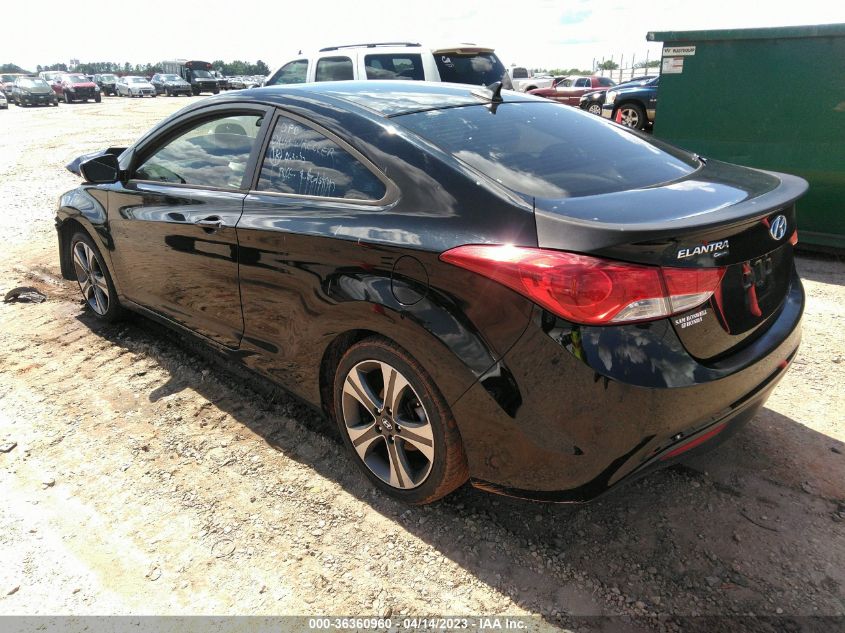 2013 HYUNDAI ELANTRA COUPE SE - KMHDH6AE5DU007575