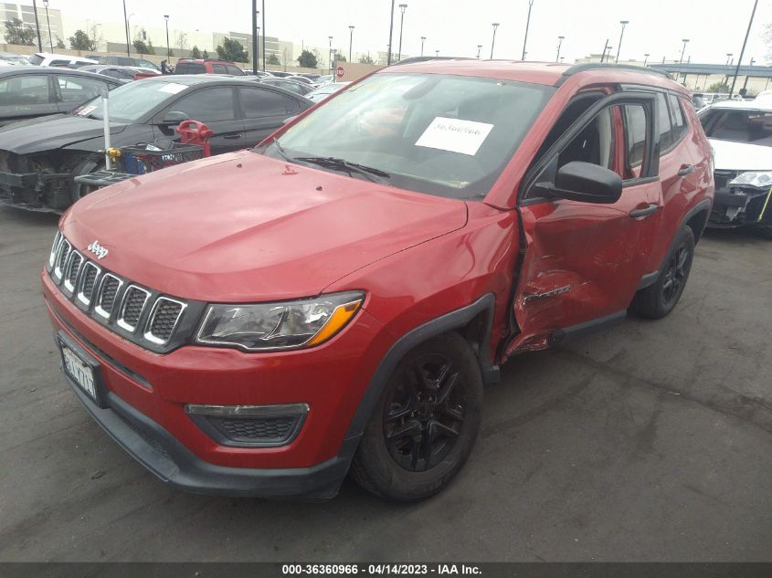 2018 JEEP COMPASS SPORT - 3C4NJDAB1JT190728