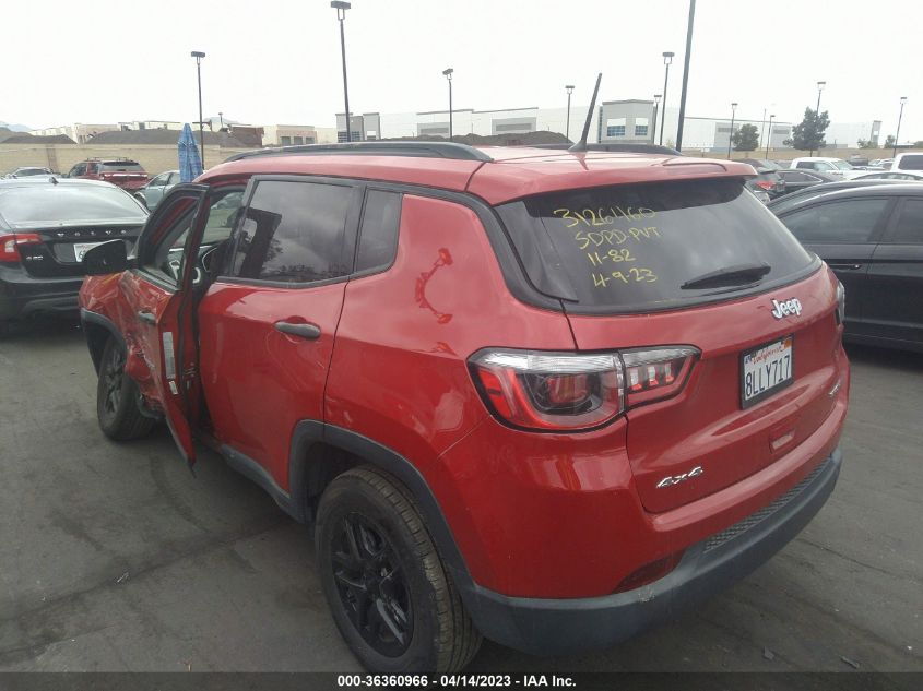 2018 JEEP COMPASS SPORT - 3C4NJDAB1JT190728