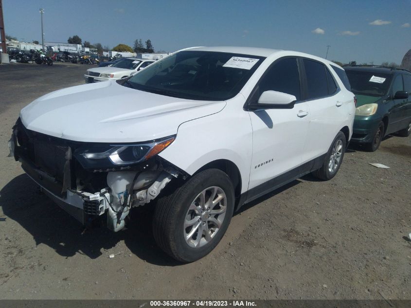 2021 CHEVROLET EQUINOX LT - 3GNAXKEV2MS129394