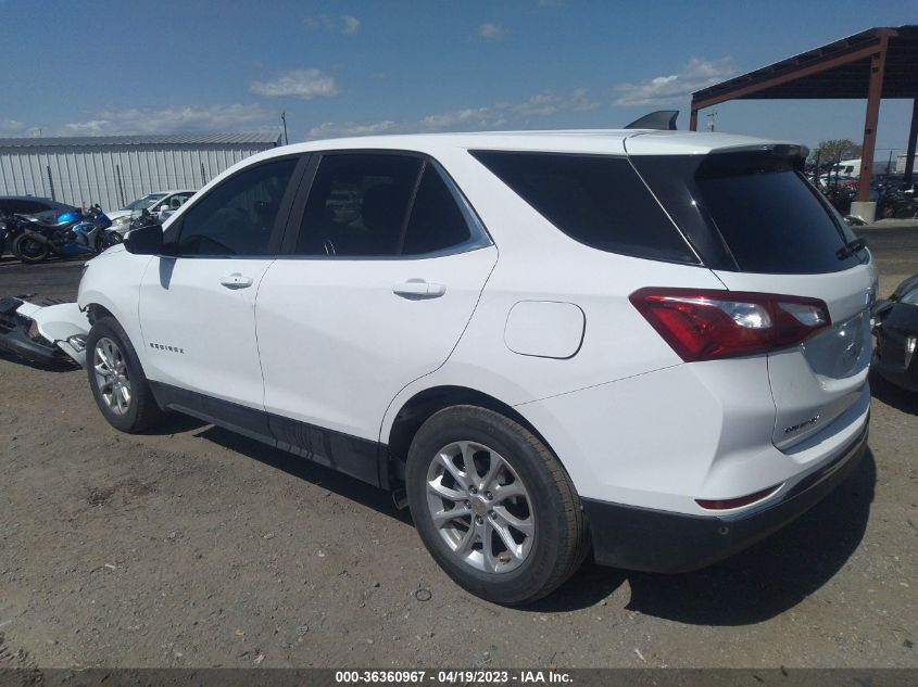 2021 CHEVROLET EQUINOX LT - 3GNAXKEV2MS129394