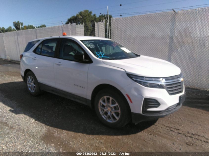 2022 CHEVROLET EQUINOX LS - 3GNAXFEV5NS167212