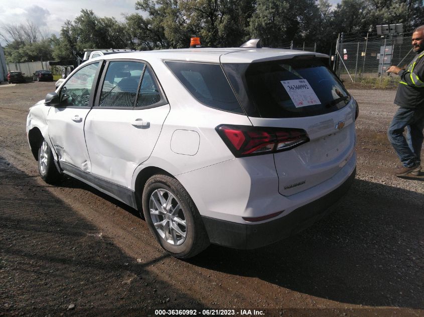 2022 CHEVROLET EQUINOX LS - 3GNAXFEV5NS167212