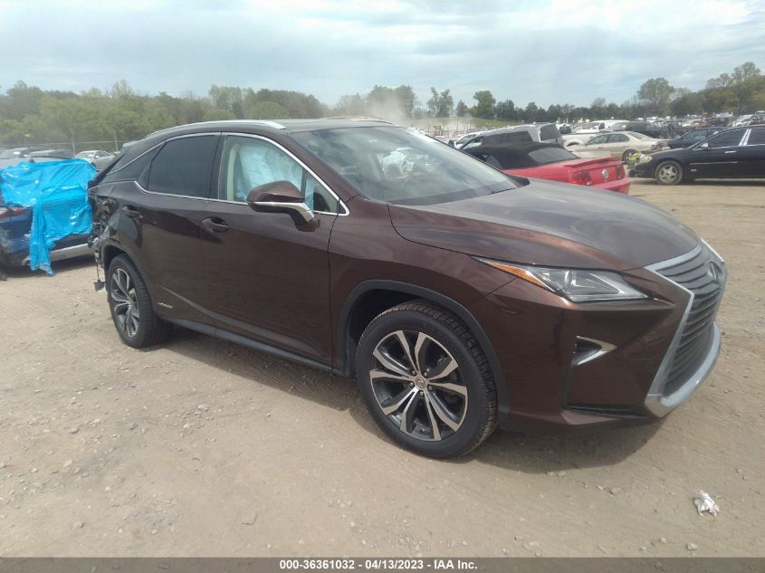 2T2BGMCA1HC011280 LEXUS RX RX 450H 2017