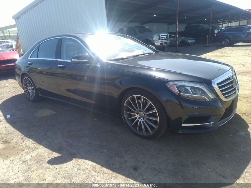 2016 MERCEDES-BENZ S-CLASS S 550 - WDDUG8CB7GA245526