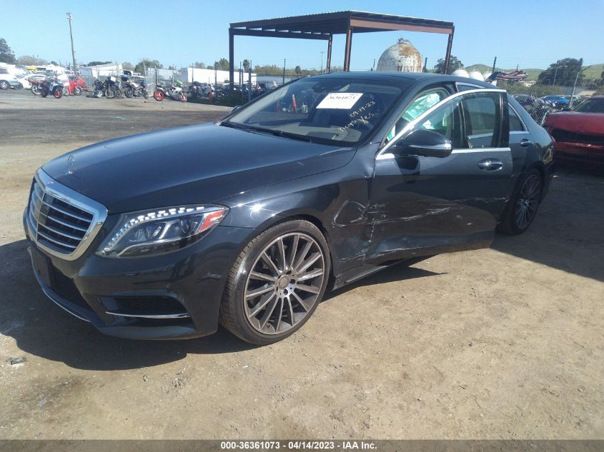 2016 MERCEDES-BENZ S-CLASS S 550 - WDDUG8CB7GA245526
