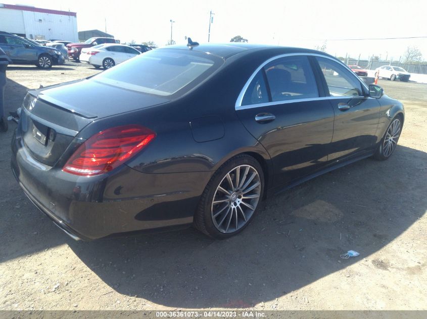2016 MERCEDES-BENZ S-CLASS S 550 - WDDUG8CB7GA245526