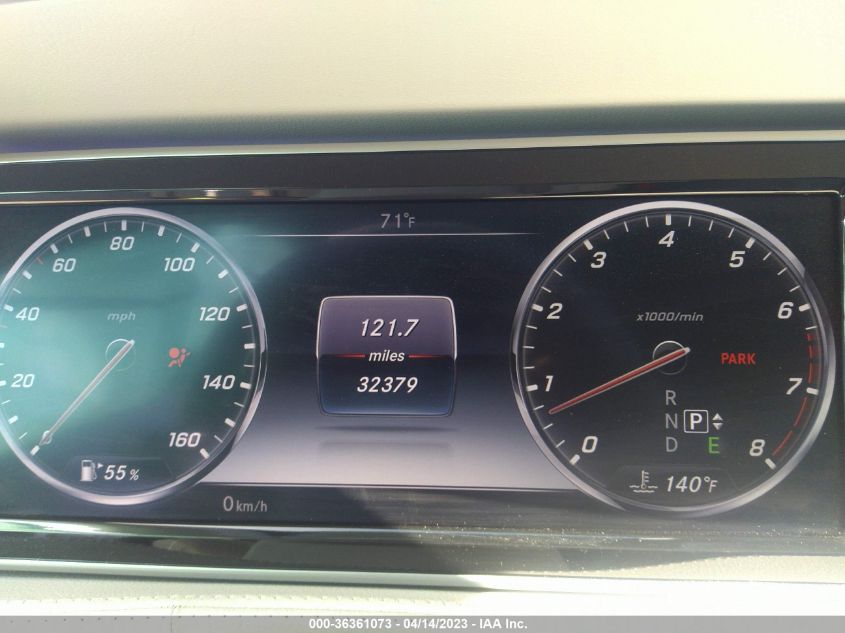 2016 MERCEDES-BENZ S-CLASS S 550 - WDDUG8CB7GA245526