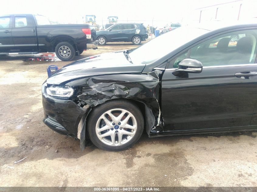 2015 FORD FUSION SE - 3FA6P0H75FR249643