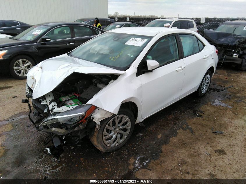 2019 TOYOTA COROLLA L/LE/SE/XLE/XSE - 5YFBURHE0KP941605