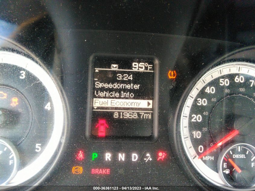 2013 RAM 2500 TRADESMAN - 3C6UR4CL2DG529382