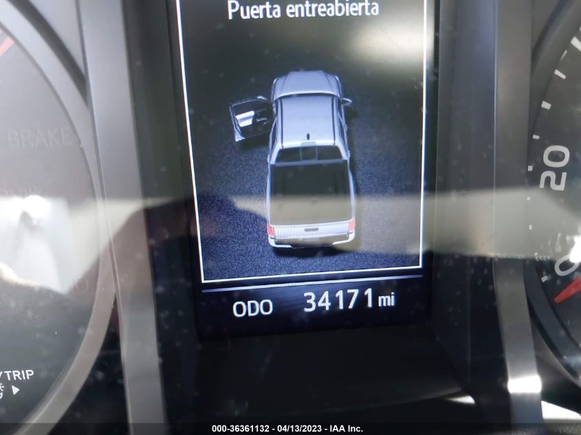 2019 TOYOTA TACOMA 2WD SR/SR5 - 5TFAX5GN9KX135597