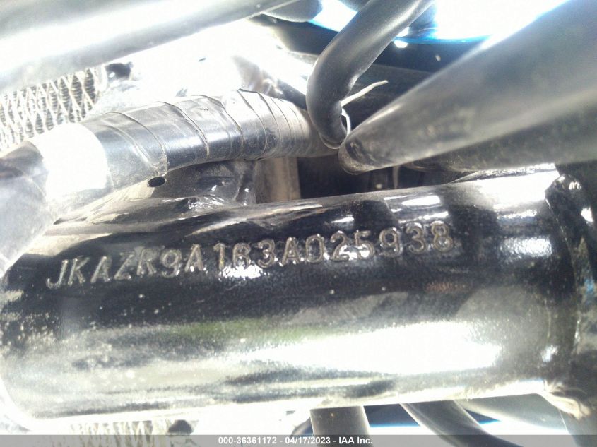 2003 KAWASAKI ZR1200 A - JKAZR9A163A025938