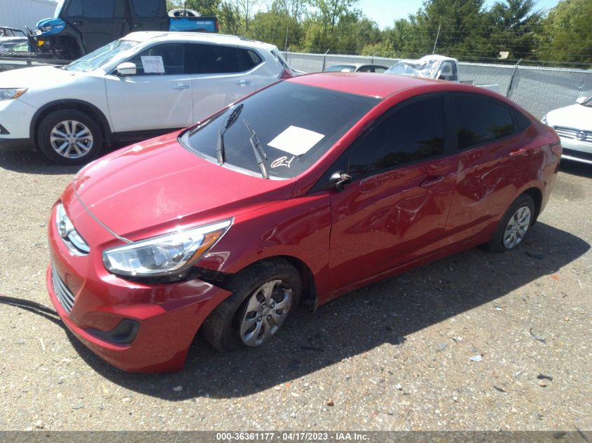2016 HYUNDAI ACCENT SE - KMHCT4AE0GU116853