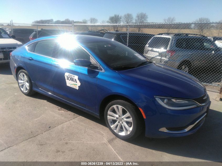 2015 CHRYSLER 200 LIMITED - 1C3CCCAB2FN761053