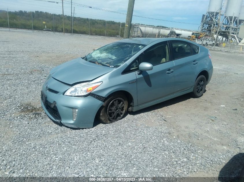 2015 TOYOTA PRIUS FOUR - JTDKN3DU4F1905501