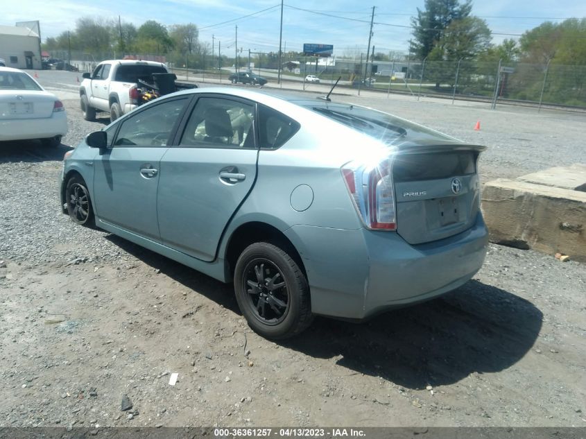 2015 TOYOTA PRIUS FOUR - JTDKN3DU4F1905501