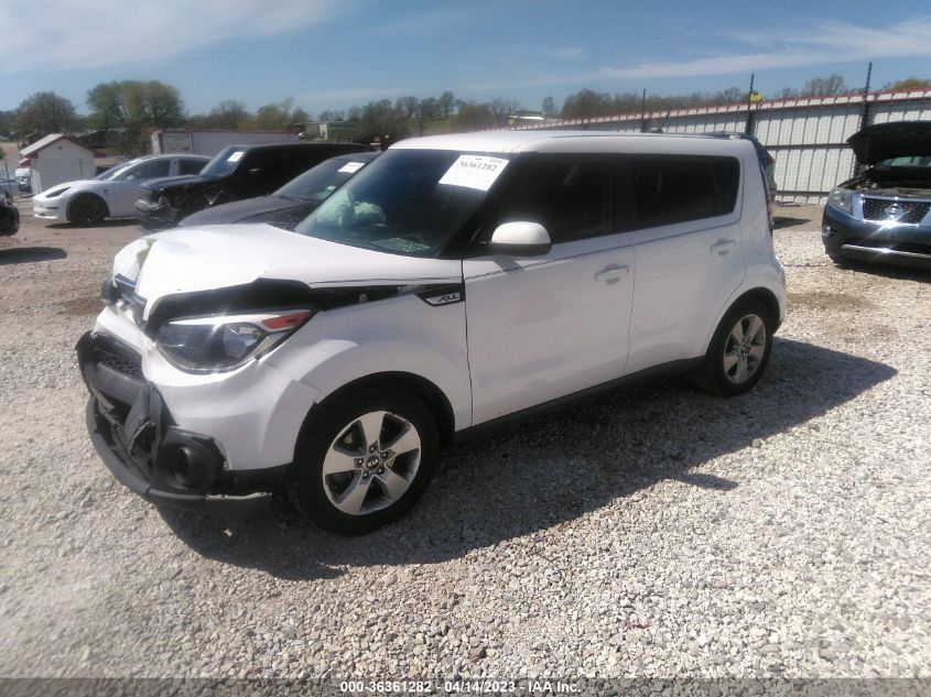 2018 KIA SOUL BASE - KNDJN2A21J7894908