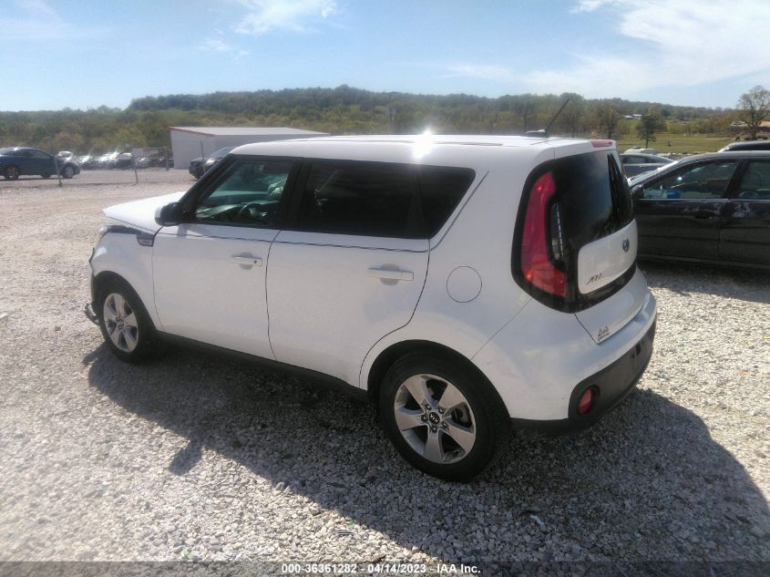 2018 KIA SOUL BASE - KNDJN2A21J7894908