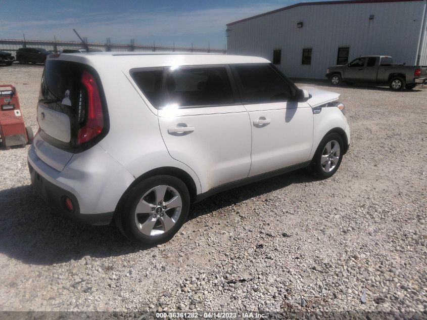 2018 KIA SOUL BASE - KNDJN2A21J7894908