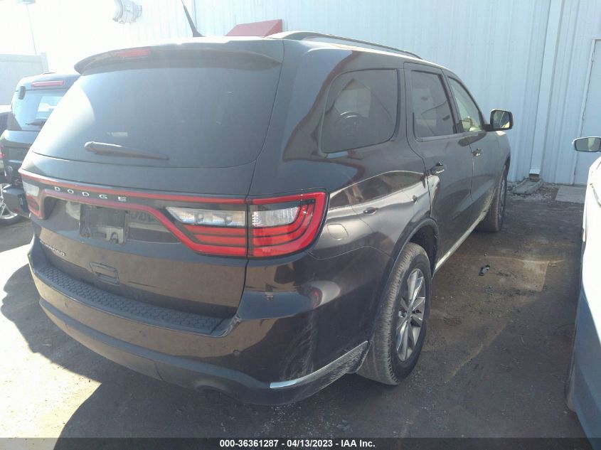 2017 DODGE DURANGO SXT - 1C4RDHAG2HC869389
