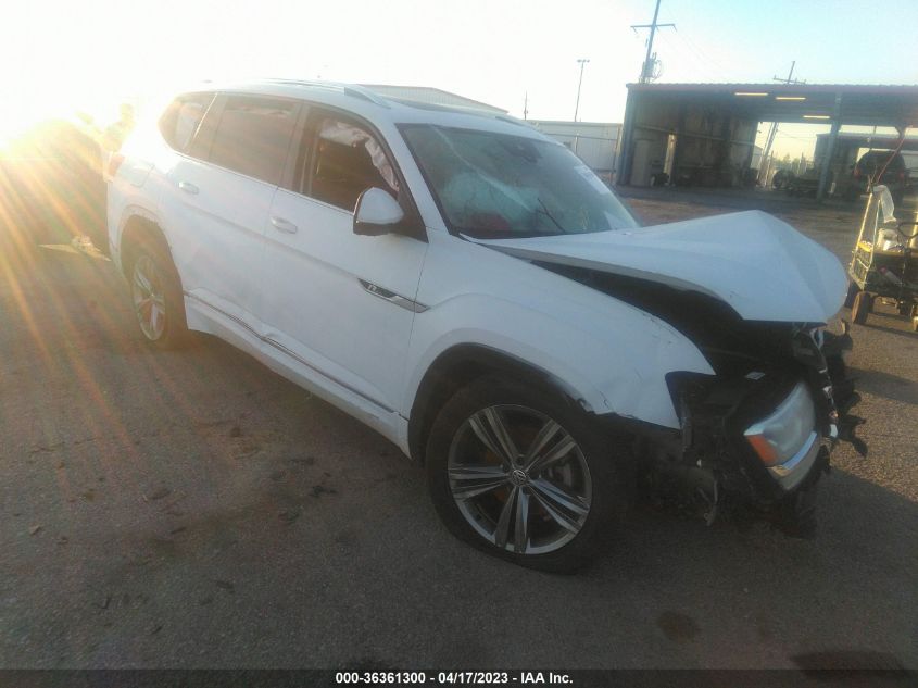 1V2SR2CA1KC595598 VOLKSWAGEN ATLAS 3.6L V6 SEL R-LINE 2019