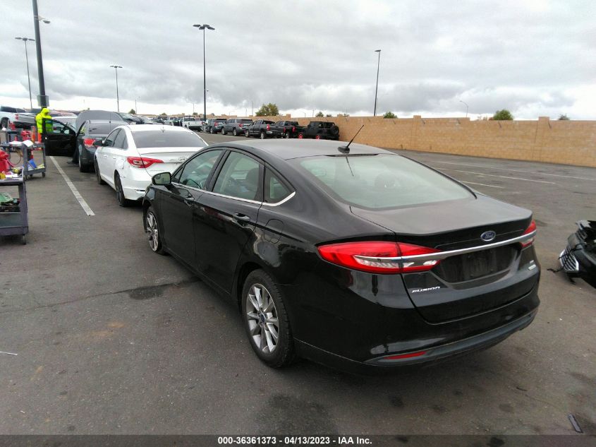 2017 FORD FUSION SE - 3FA6P0HD2HR293396