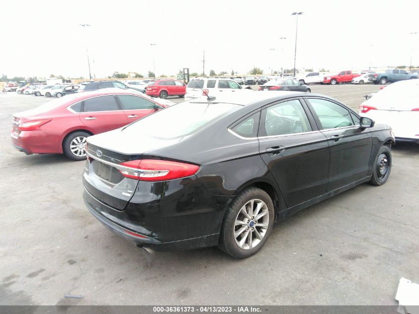 2017 FORD FUSION SE - 3FA6P0HD2HR293396