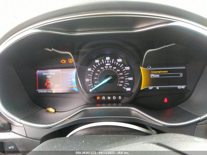 2017 FORD FUSION SE - 3FA6P0HD2HR293396