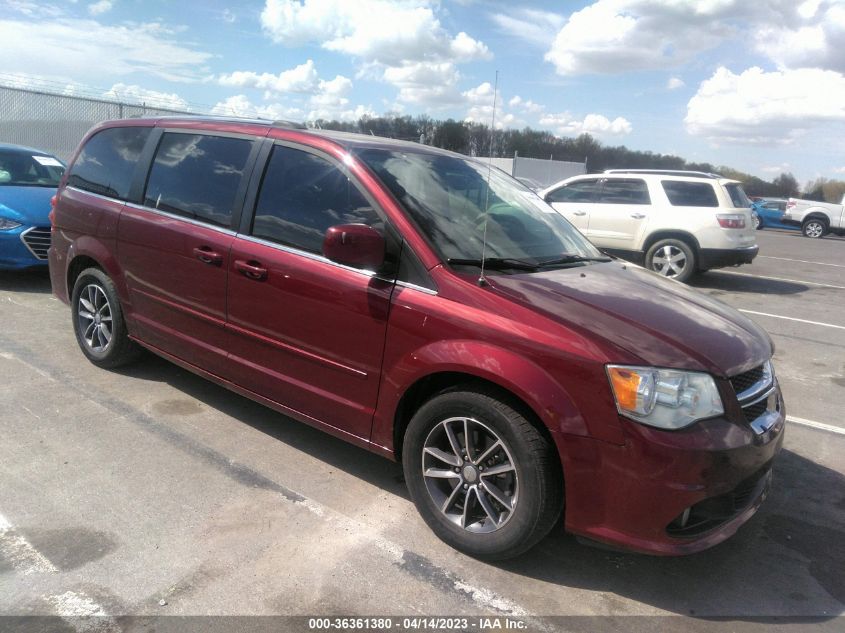 2017 DODGE GRAND CARAVAN SXT - 2C4RDGCG3HR671631