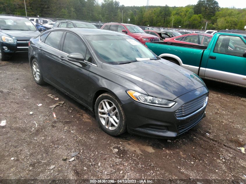 2016 FORD FUSION SE - 3FA6P0H70GR125054