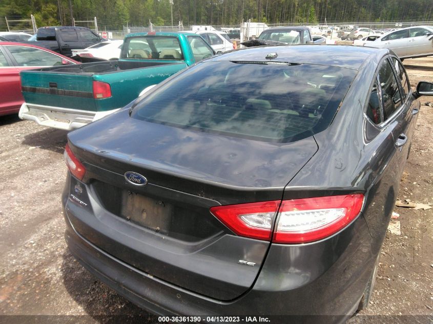 2016 FORD FUSION SE - 3FA6P0H70GR125054