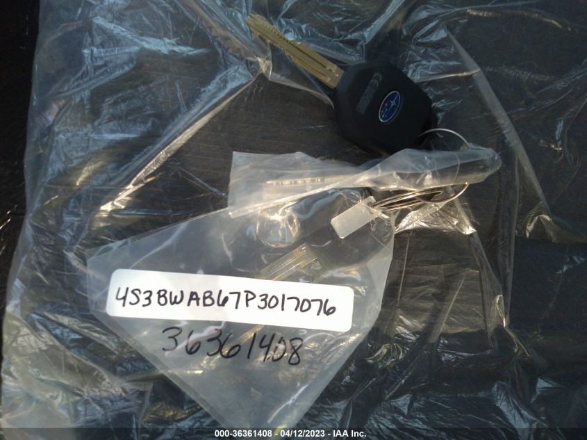 2023 SUBARU LEGACY - 4S3BWAB67P3017076