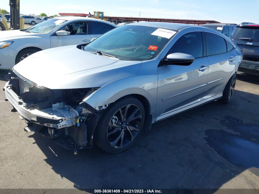2021 HONDA CIVIC SEDAN SPORT - 2HGFC2F83MH508850