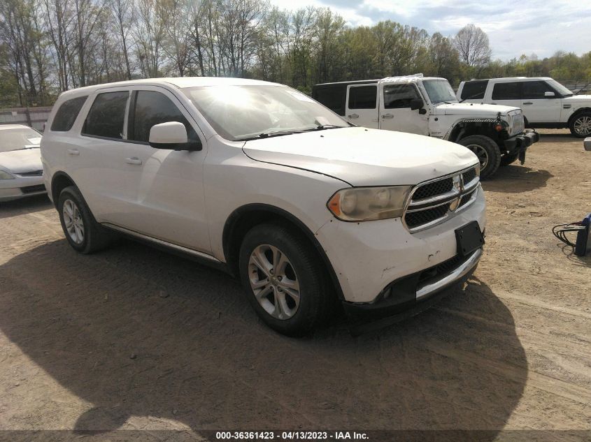 2013 DODGE DURANGO SXT - 1C4RDJAG3DC539908