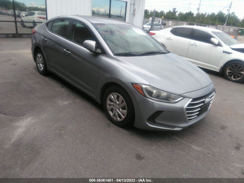 2017 HYUNDAI ELANTRA SE - 5NPD74LF9HH112234