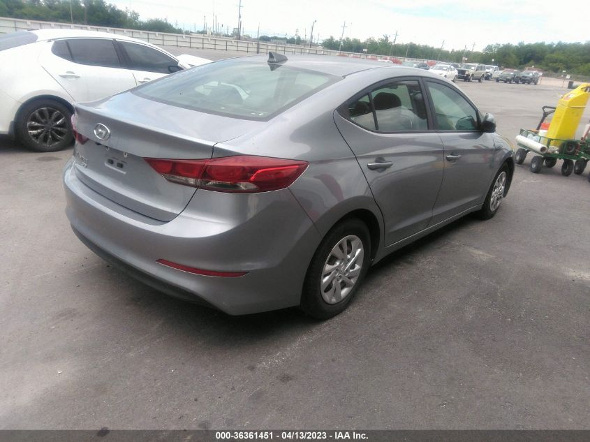 2017 HYUNDAI ELANTRA SE - 5NPD74LF9HH112234