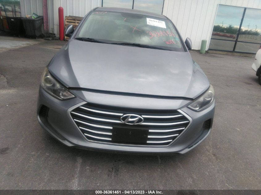 2017 HYUNDAI ELANTRA SE - 5NPD74LF9HH112234