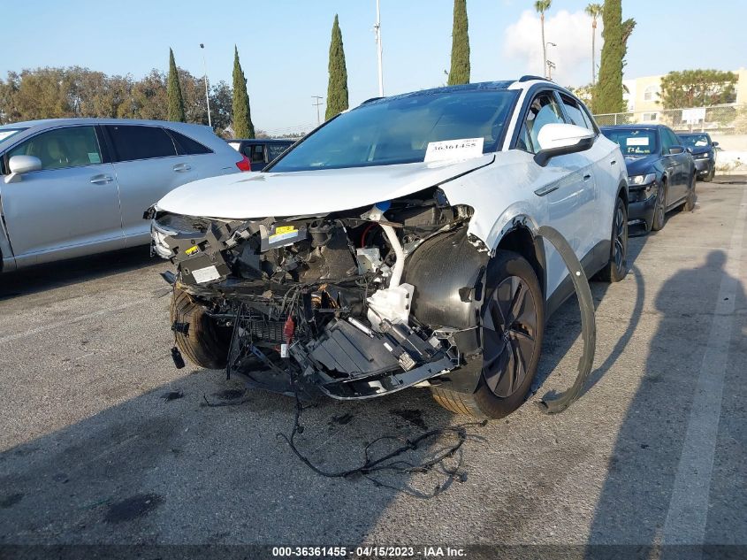 2022 VOLKSWAGEN ID.4 PRO S WVGTMPE25NP051282