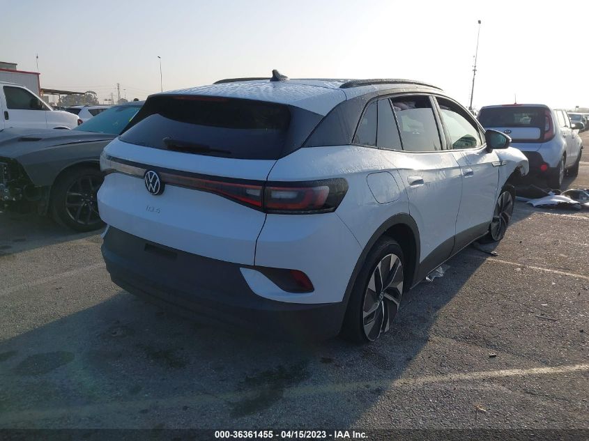 2022 VOLKSWAGEN ID.4 PRO S WVGTMPE25NP051282