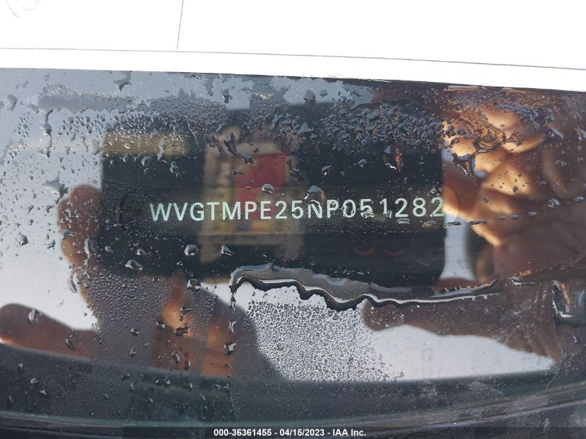 2022 VOLKSWAGEN ID.4 PRO S WVGTMPE25NP051282