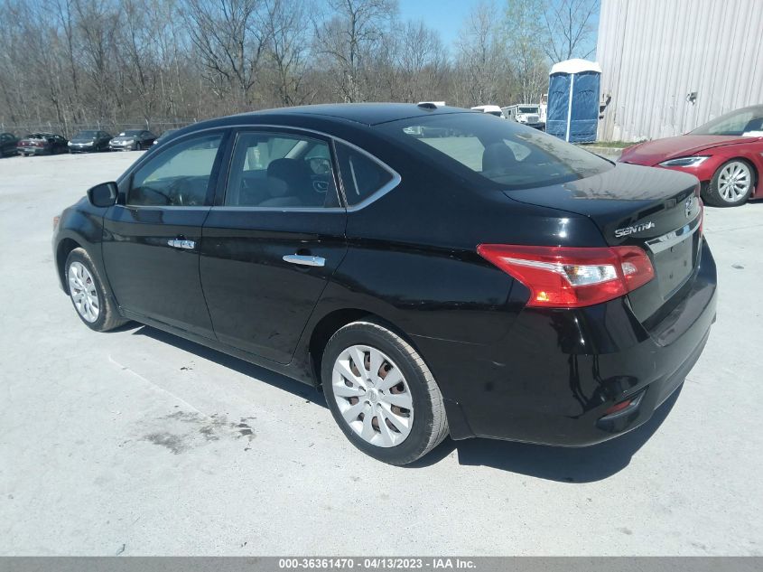 2016 NISSAN SENTRA SV - 3N1AB7AP5GY233605