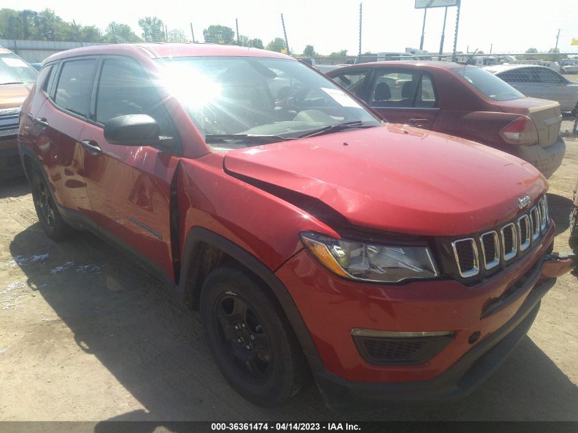 2021 JEEP COMPASS SPORT - 3C4NJCAB7MT535954