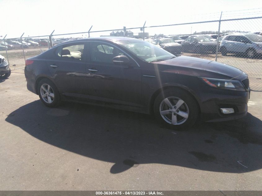 2015 KIA OPTIMA LX - 5XXGM4A71FG494026