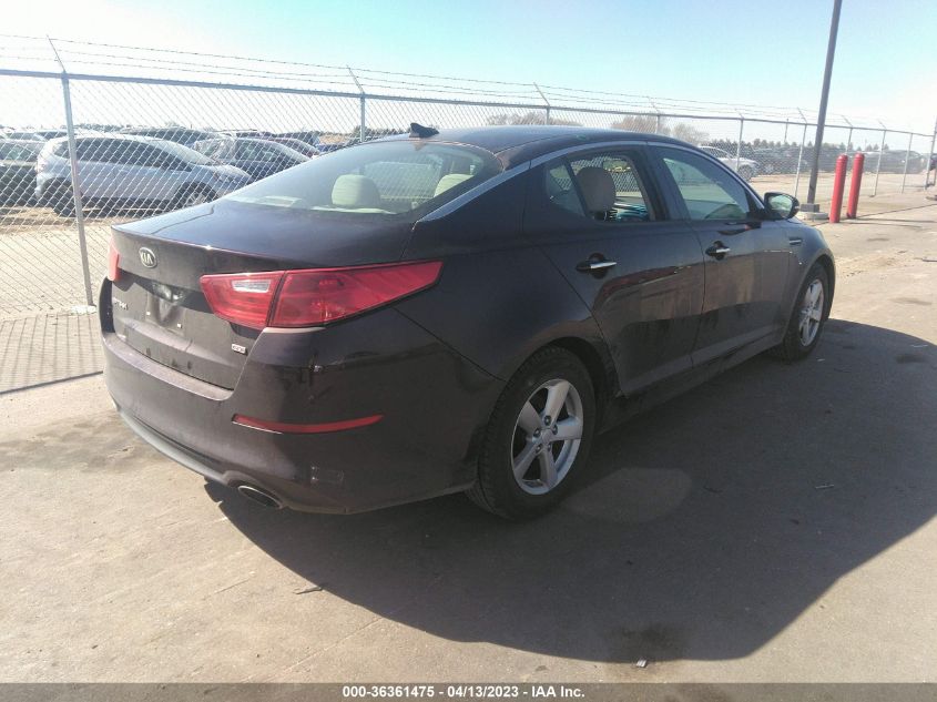 2015 KIA OPTIMA LX - 5XXGM4A71FG494026