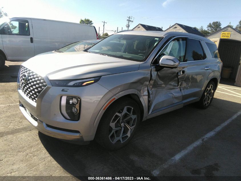 2022 HYUNDAI PALISADE CALLIGRAPHY - KM8R7DHE1NU376499