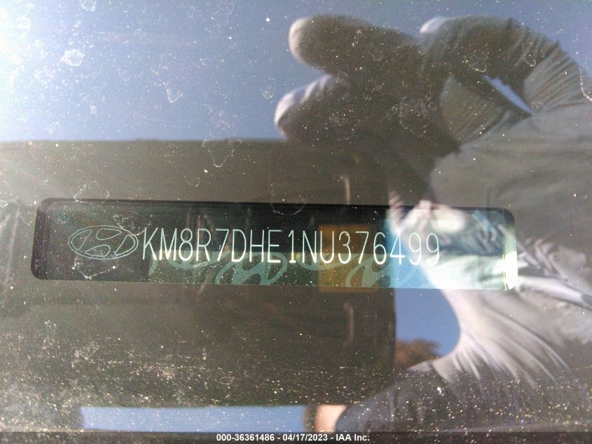 2022 HYUNDAI PALISADE CALLIGRAPHY - KM8R7DHE1NU376499