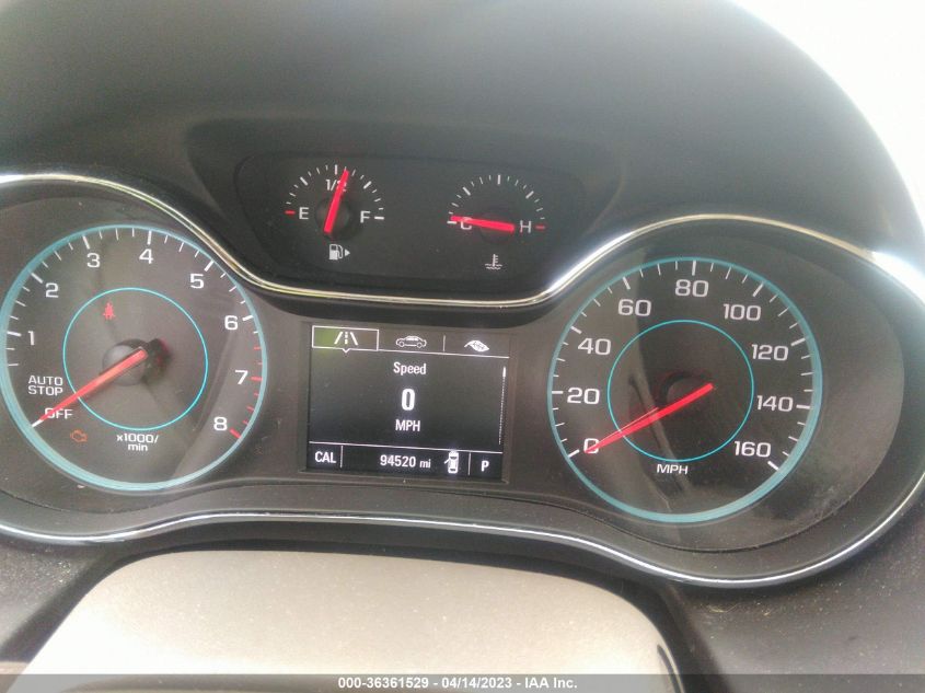 2017 CHEVROLET CRUZE LS - 3G1BC5SM1HS558983
