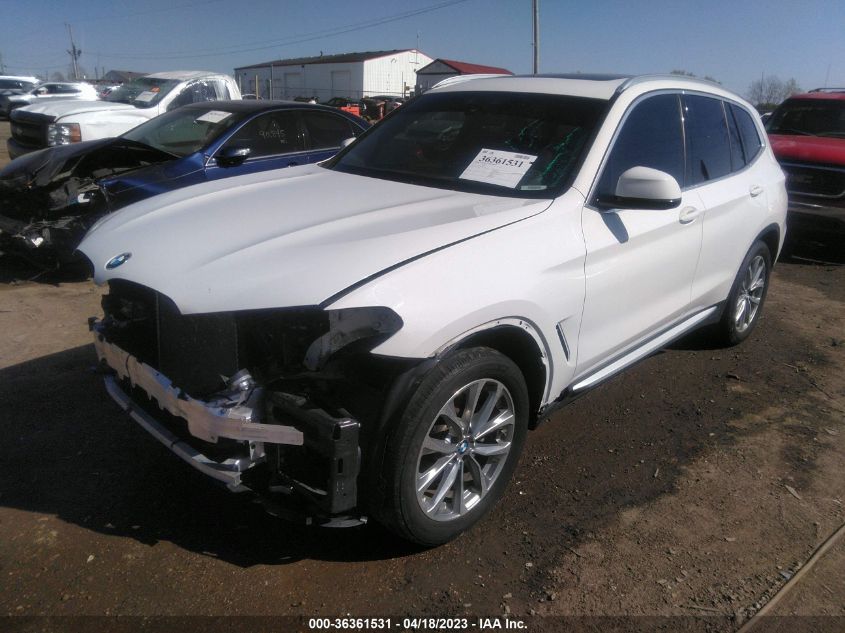 2019 BMW X3 XDRIVE30I - 5UXTR9C50KLE13800